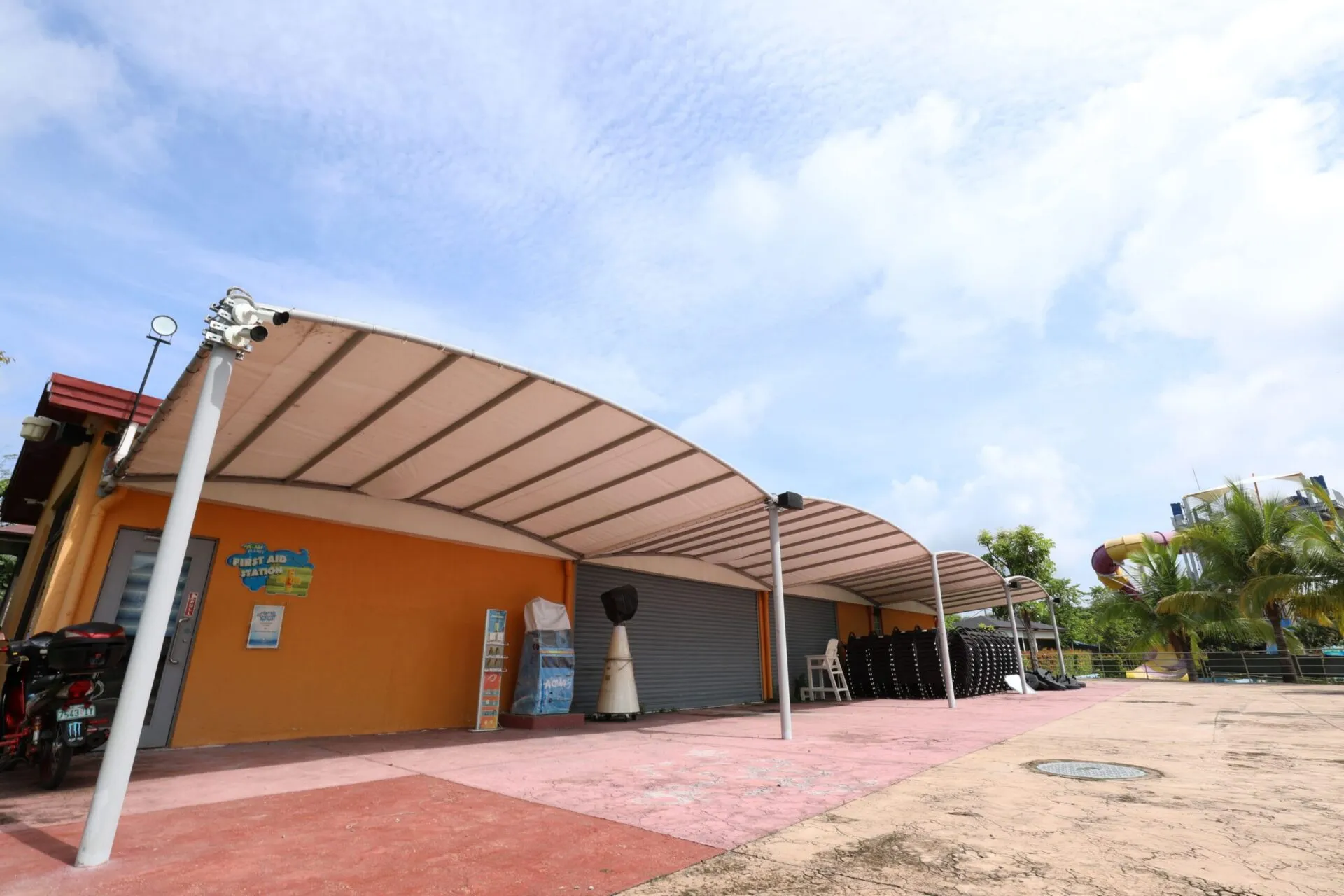Aqua Planet Theme Park first aid station